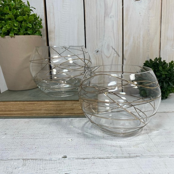 PartyLite Calypso Gold Votive/Tea Light Candle Holders - Picture 3 of 14